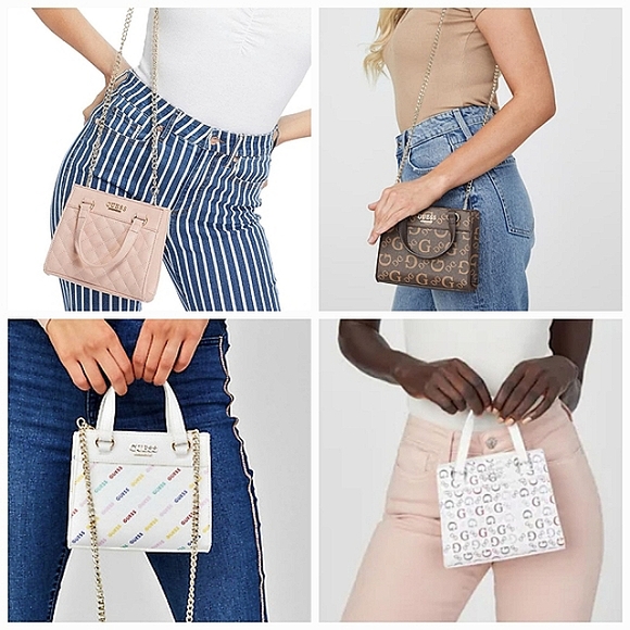 Guess Taylor Mini Crossbody Tote - Picture 11 of 12